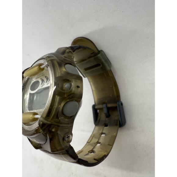 Vintage Casio Baby-G Watch BG-169RA Transparent Smoke Gray / White Accents As Is - Picture 3 of 8